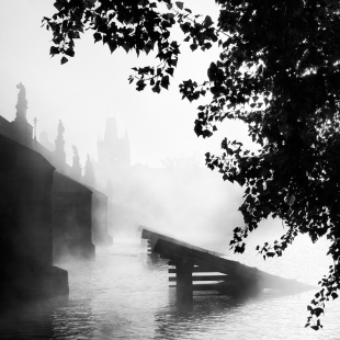 Karlův most v mlze, fotografie č. 74